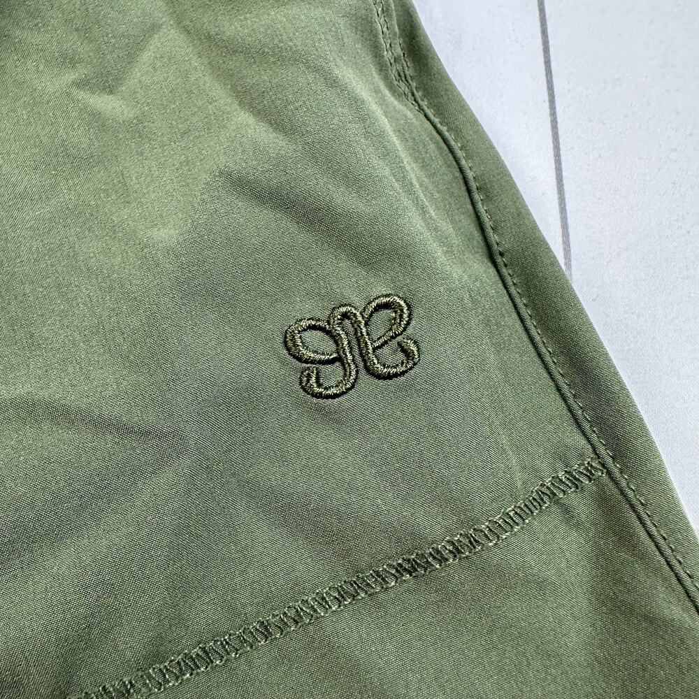 Albion Pants Womens Medium Green Olive Destination Jogger Athletic Sporty Travel - Picture 5 of 11